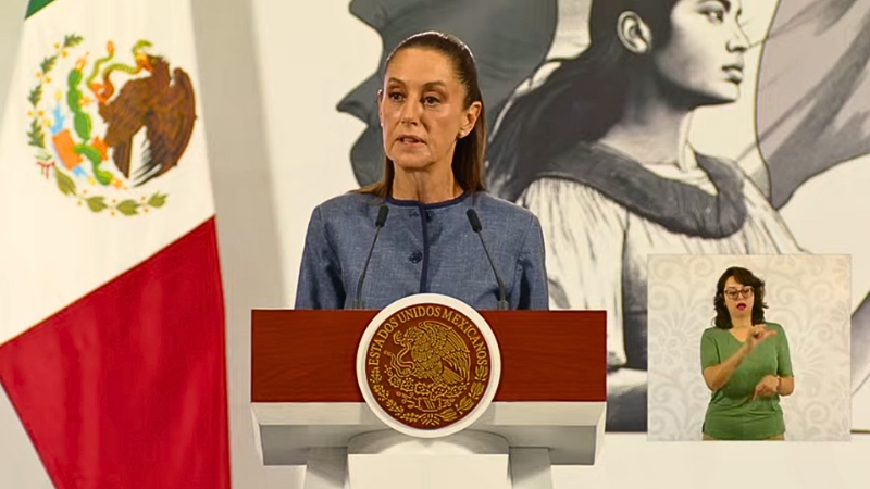 Ante protestas migrantes en Los Ángeles, la presidenta Claudia Sheinbaum exigió a EE.UU. respeto al debido proceso y rechazó la violencia en las calles.