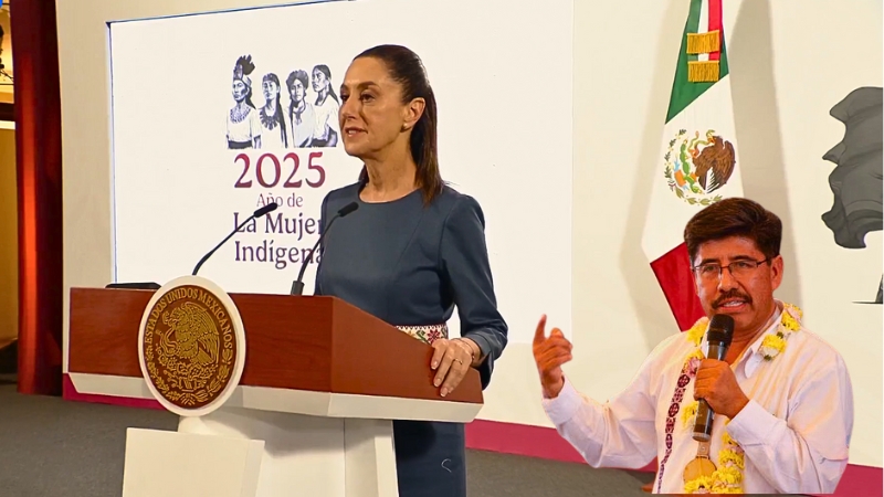 La presidenta Sheinbaum aplaude la posible llegada de Hugo Aguilar, abogado mixteco, a la Suprema Corte, como símbolo de justicia e inclusión indígena.