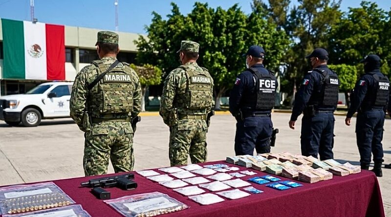 Con inteligencia naval y coordinación interinstitucional, la Marina detuvo a presuntos integrantes de cárteles y aseguró drogas, armas y vehículos.